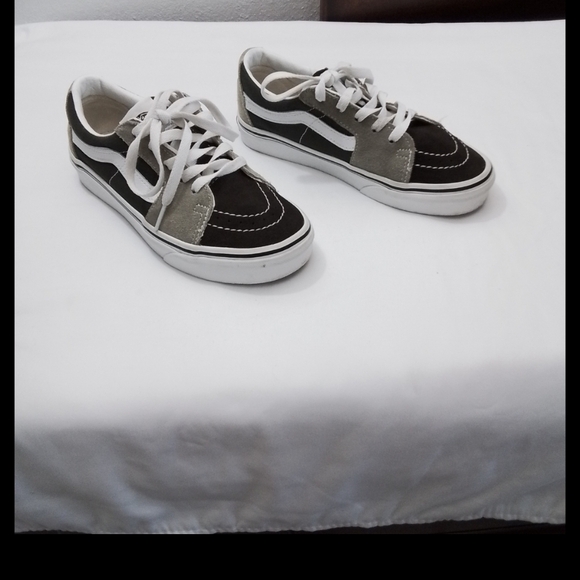 Vans Brown and Tan Sk8 Low. Size 5.5 Women And 4.0 Mens - Picture 8 of 12